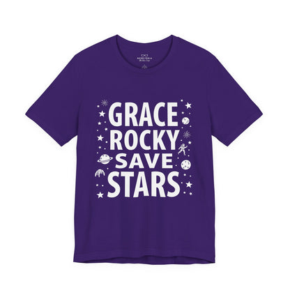 Grace Rocky Save Stars - Project Hail Mary T-Shirt
