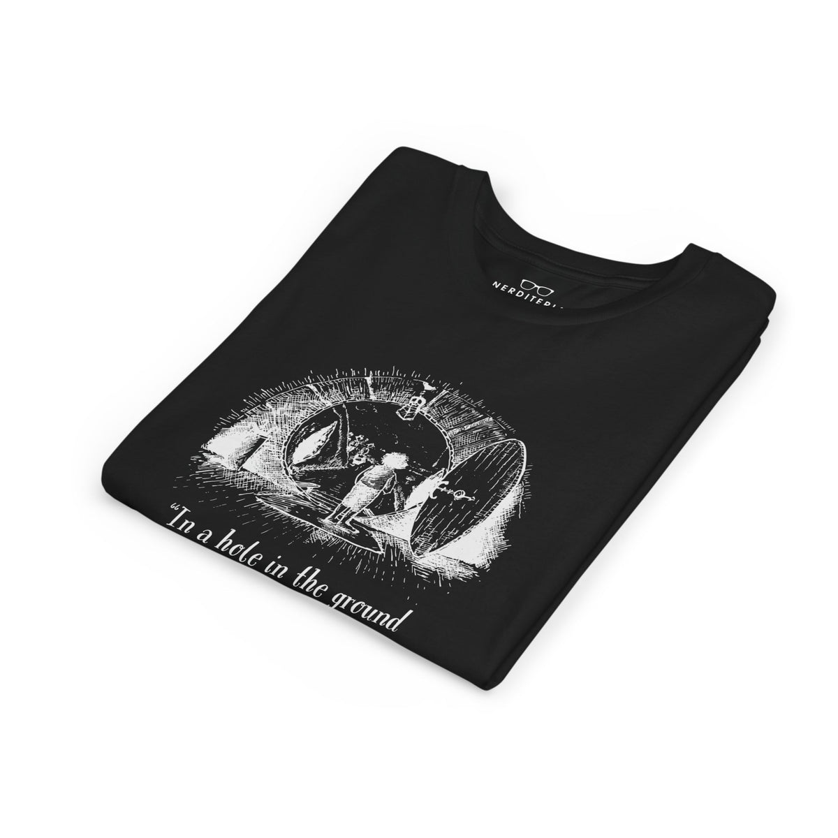 In a Hole in the Ground There Lived a Hobbit - Lord of the Rings Kids’ Tee