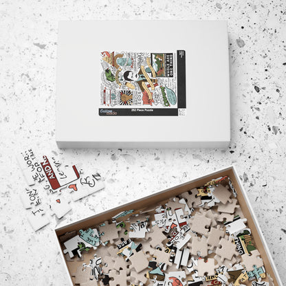 Ron Swanson Quote Puzzle - Parks & Rec Fans