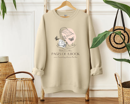 Between the Pages of a Book Sweatshirt - Book Lovers