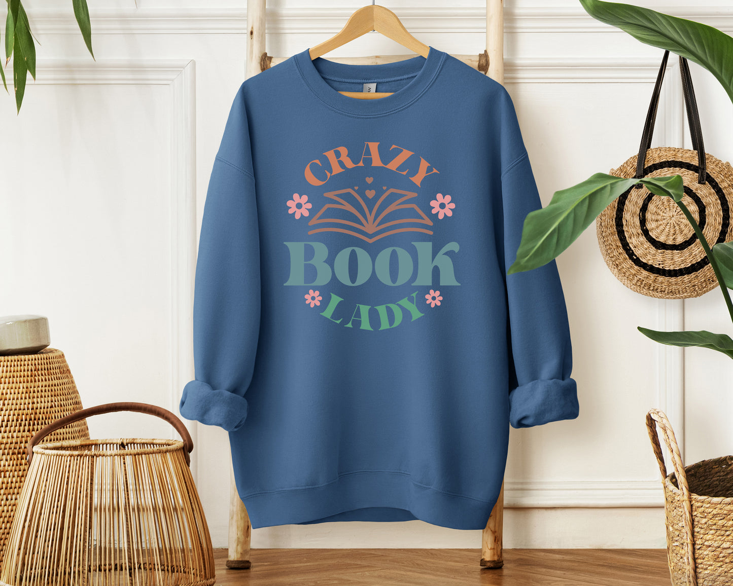 Crazy Book Lady Sweatshirt - Book Lovers