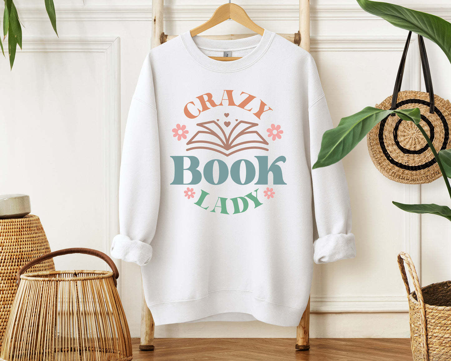 Crazy Book Lady Sweatshirt - Book Lovers