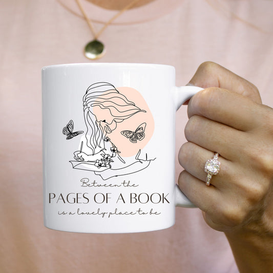 book lover coffee mug