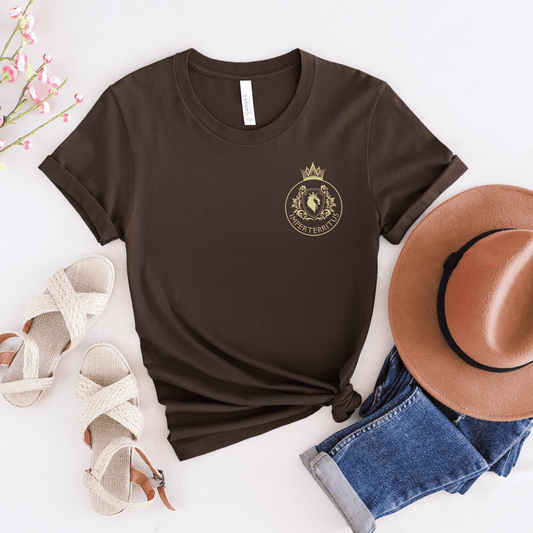 Imperterritus Emma M Lion - Book Lovers T-shirt