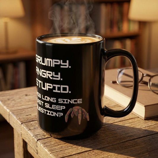 Grumpy Angry Stupid — Project Hail Mary Coffee Mug