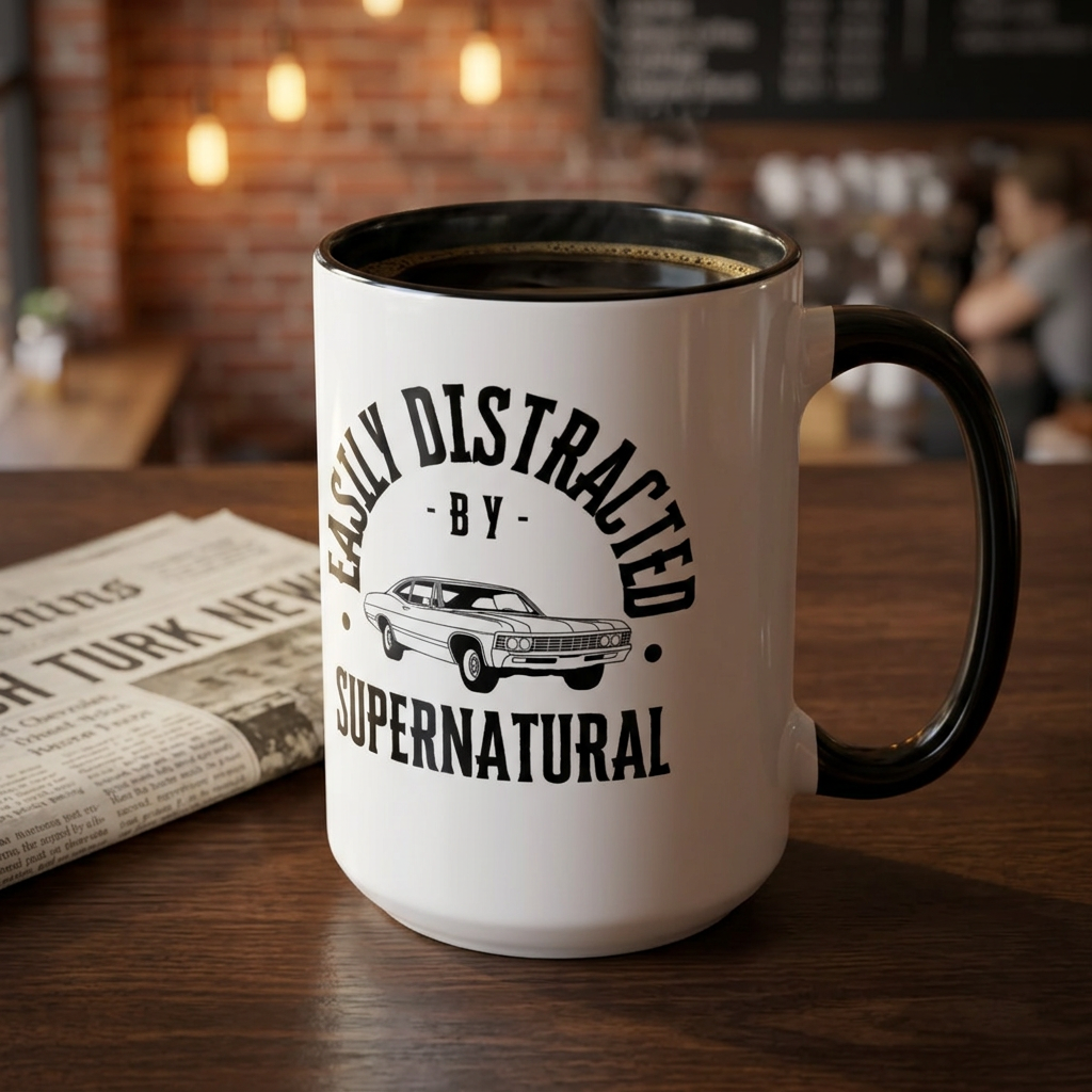 Easily Distracted by Supernatural Coffee Mug