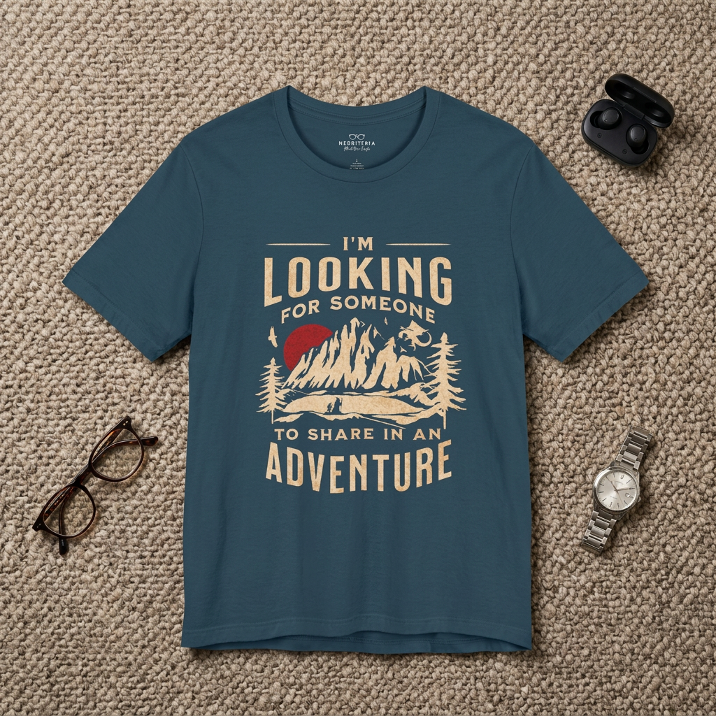 "I'm Looking For Someone To Share In An Adventure" - Lord of the Rings T-Shirt