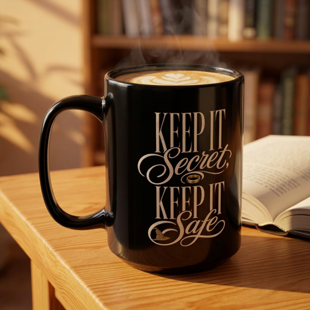 Keep It Secret, Keep It Safe – Lord of the Rings Coffee Mug