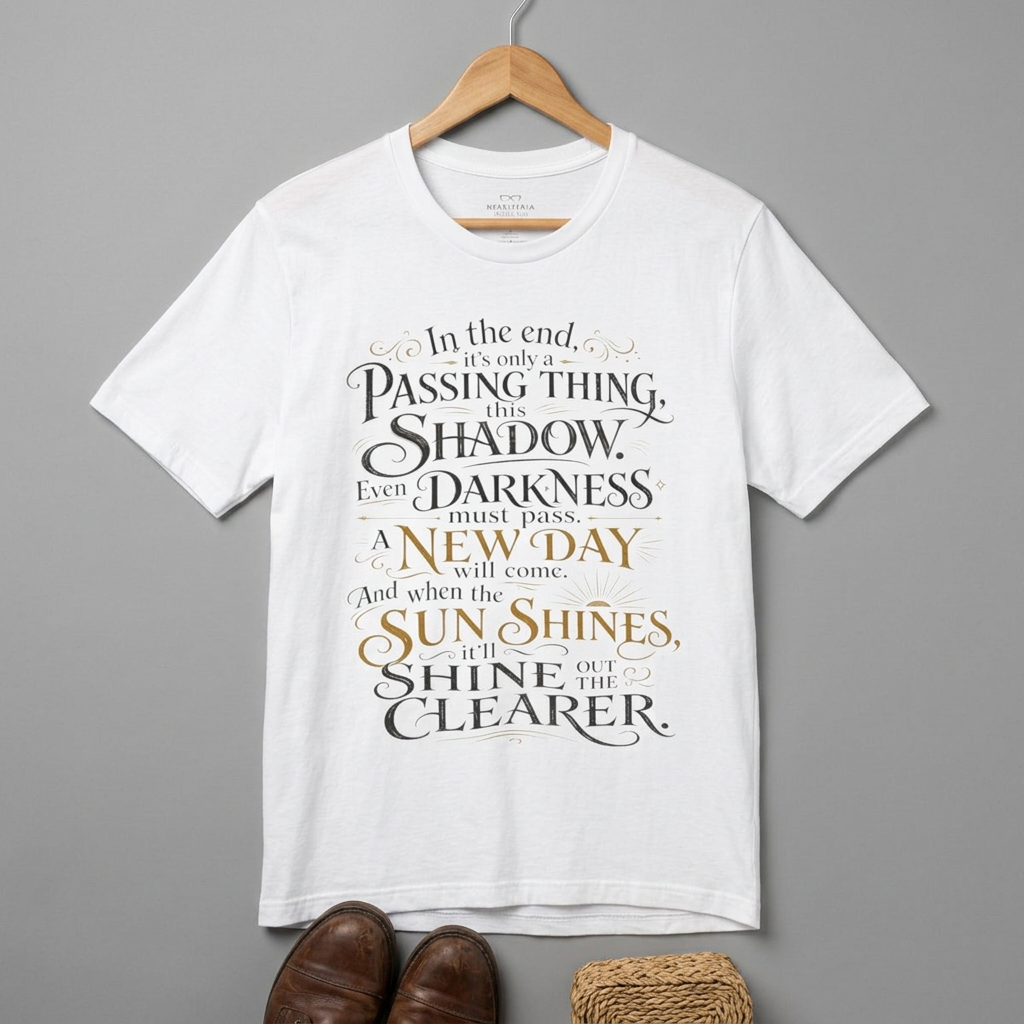 Samwise Gamgee Quote - Lord of the Rings T-Shirt