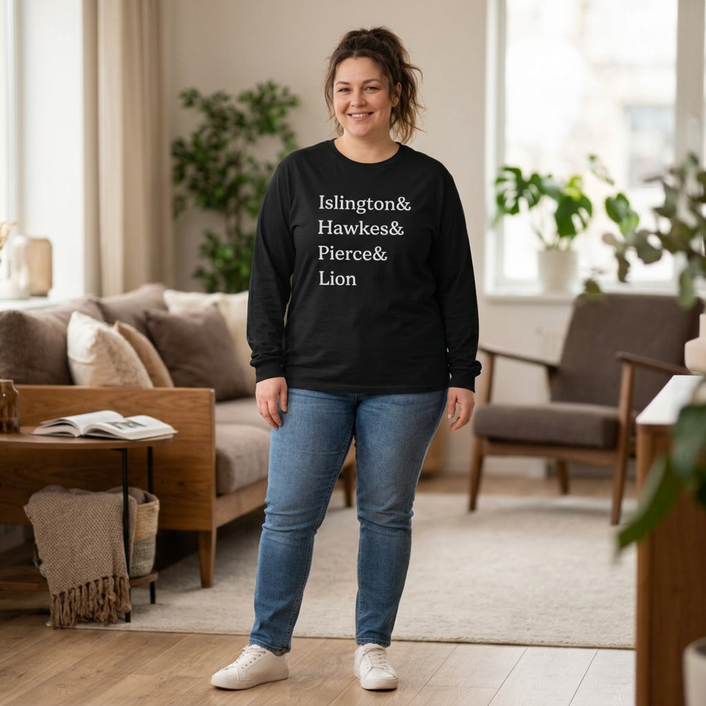 Emma M Lion Character Names - Long Sleeve T-Shirt