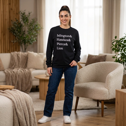 Emma M Lion Character Names - Long Sleeve T-Shirt