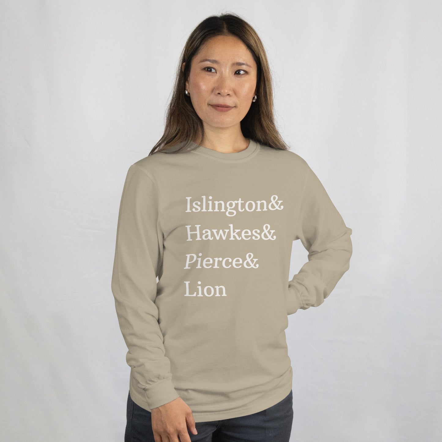 Emma M Lion Character Names - Long Sleeve T-Shirt