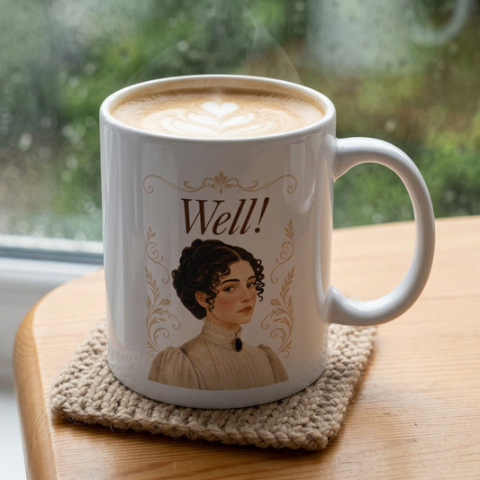 Well! - Emma M Lion Coffee Mug