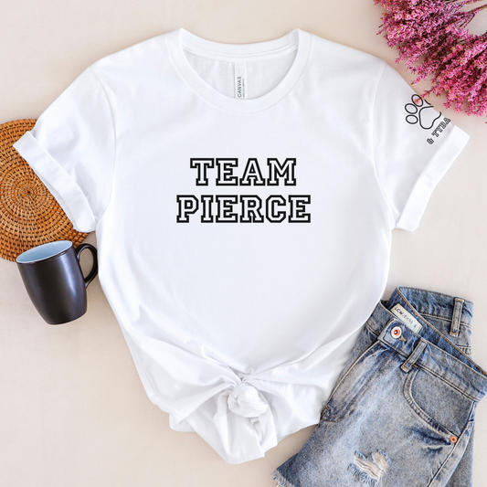 Team Pierce (& Tybalt) — Emma M Lion T-Shirt