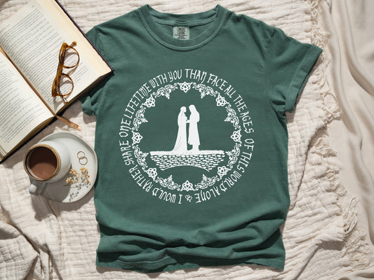 Aragorn & Arwen - Oversized Lord of the Rings T-Shirt