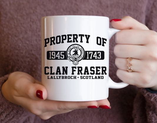 Property of Clan Fraser - Outlander Coffee Mug