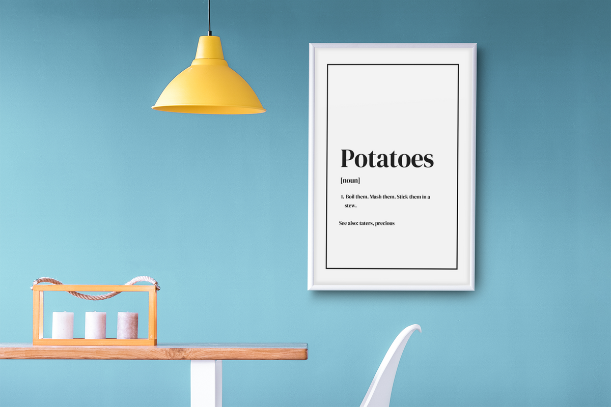 Potatoes Definition - Lord of the Rings Poster