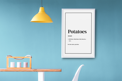 Potatoes Definition - Lord of the Rings Poster