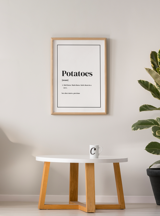 Potatoes Definition - Lord of the Rings Poster