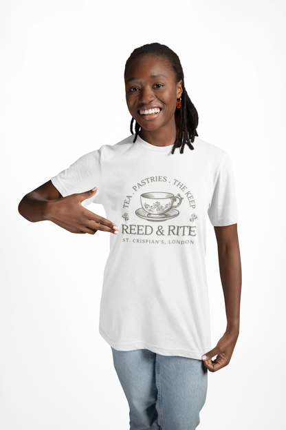 Reed & Rite Tea Shop - Emma M Lion T-Shirt