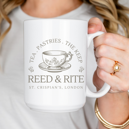 Reed & Rite St. Crispian's - Emma M Lion Coffee Mug