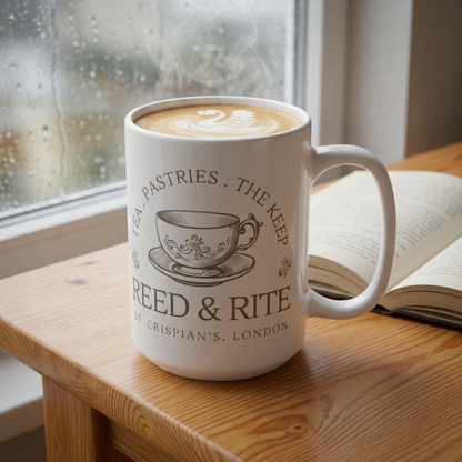 Reed & Rite St. Crispian's - Emma M Lion Coffee Mug