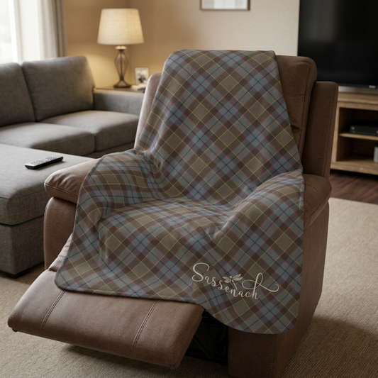 Sassenach Tartan Fleece - Outlander Blanket
