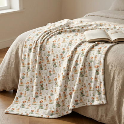 Anne of Green Gables Plush Blanket
