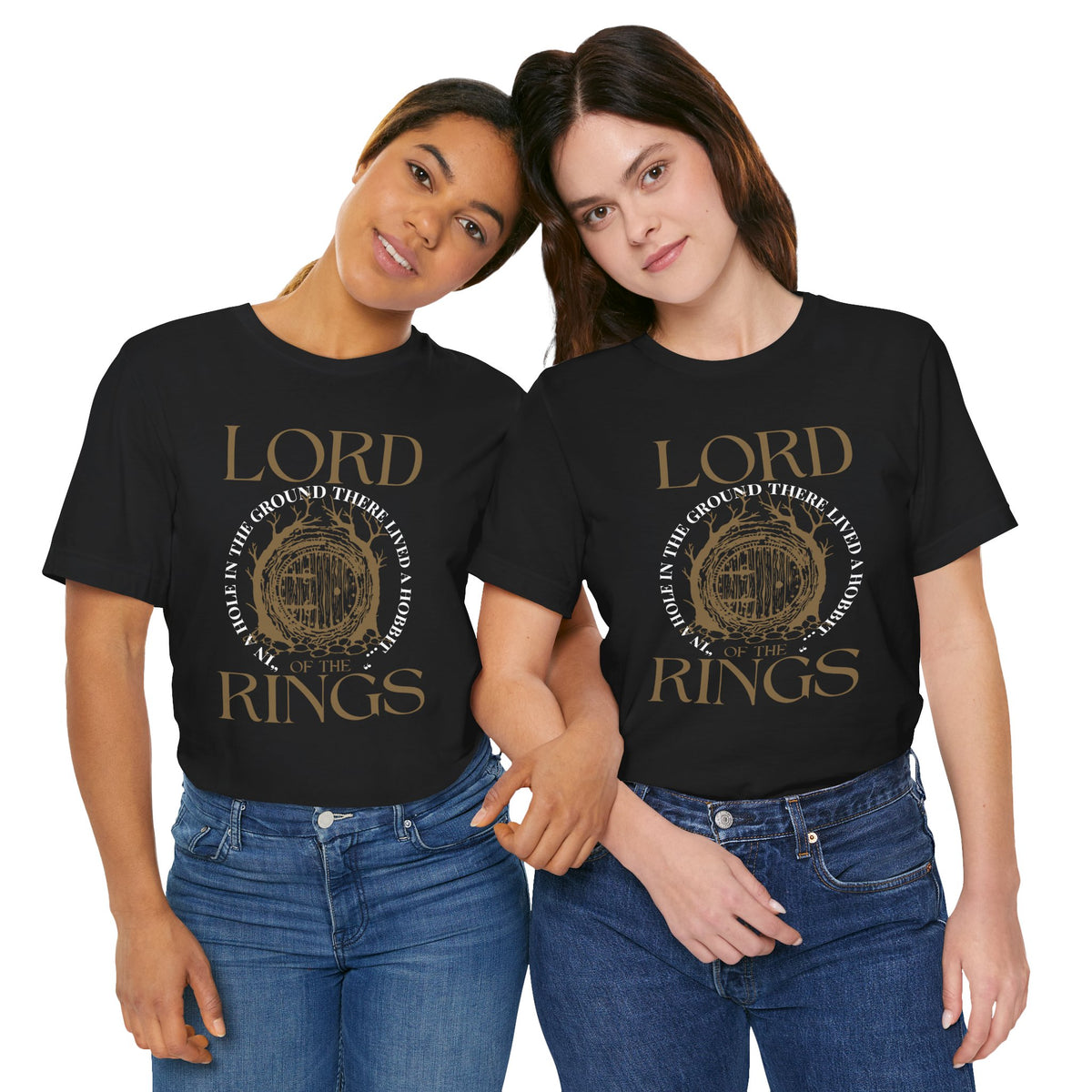 Hobbit Hole Design - Lord of the Rings T-Shirt