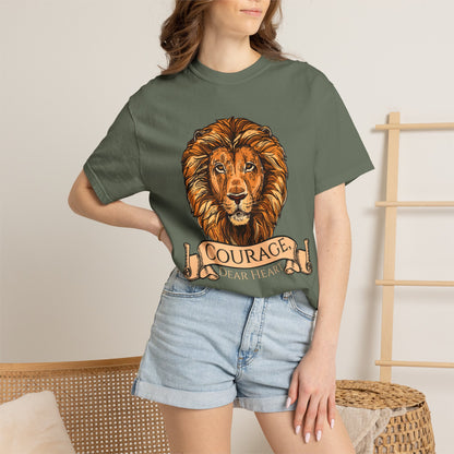Aslan Courage Dear Heart Oversized T-shirt - Chronicles of Narnia