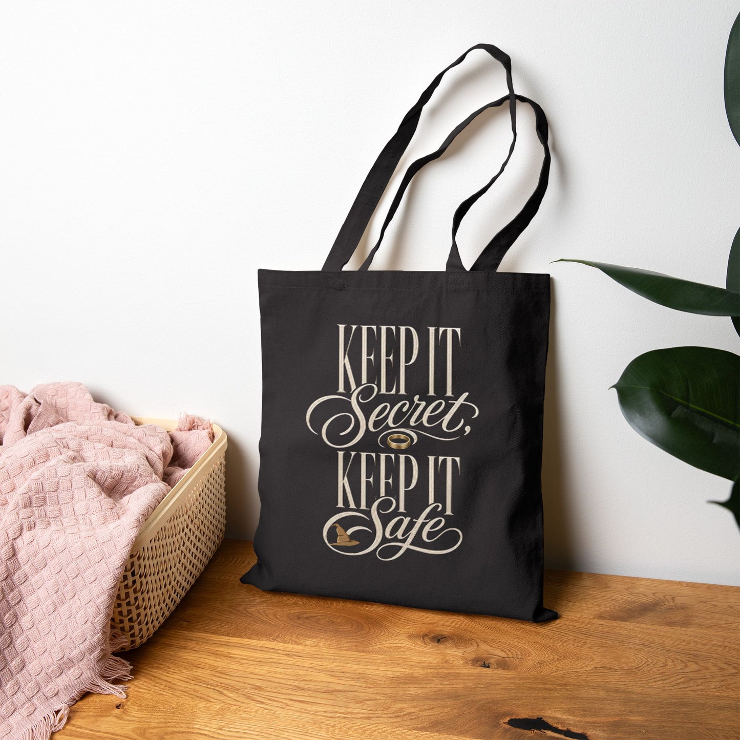 Keep It Secret, Keep It Safe - Lord of the Rings Canvas Tote Bag