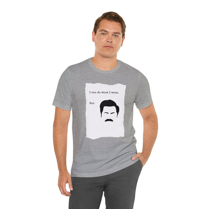 ron swanson permit tshirt