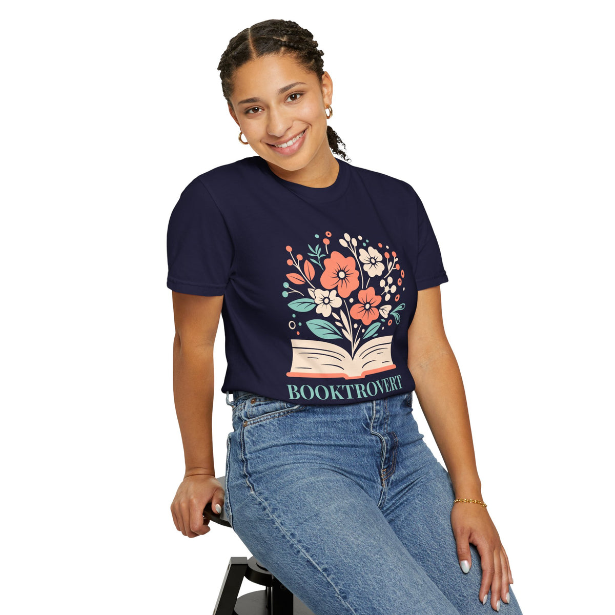 Booktrovert Oversized - Book Lovers T-shirt