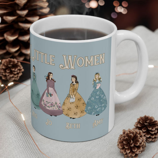 little women coffee mug