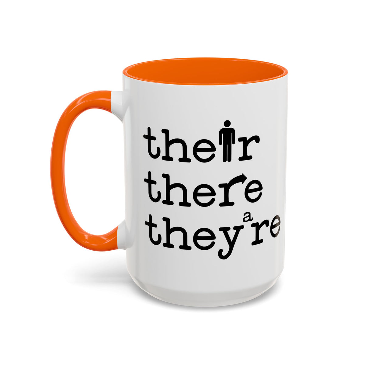 Their, There, They're Coffee Mug