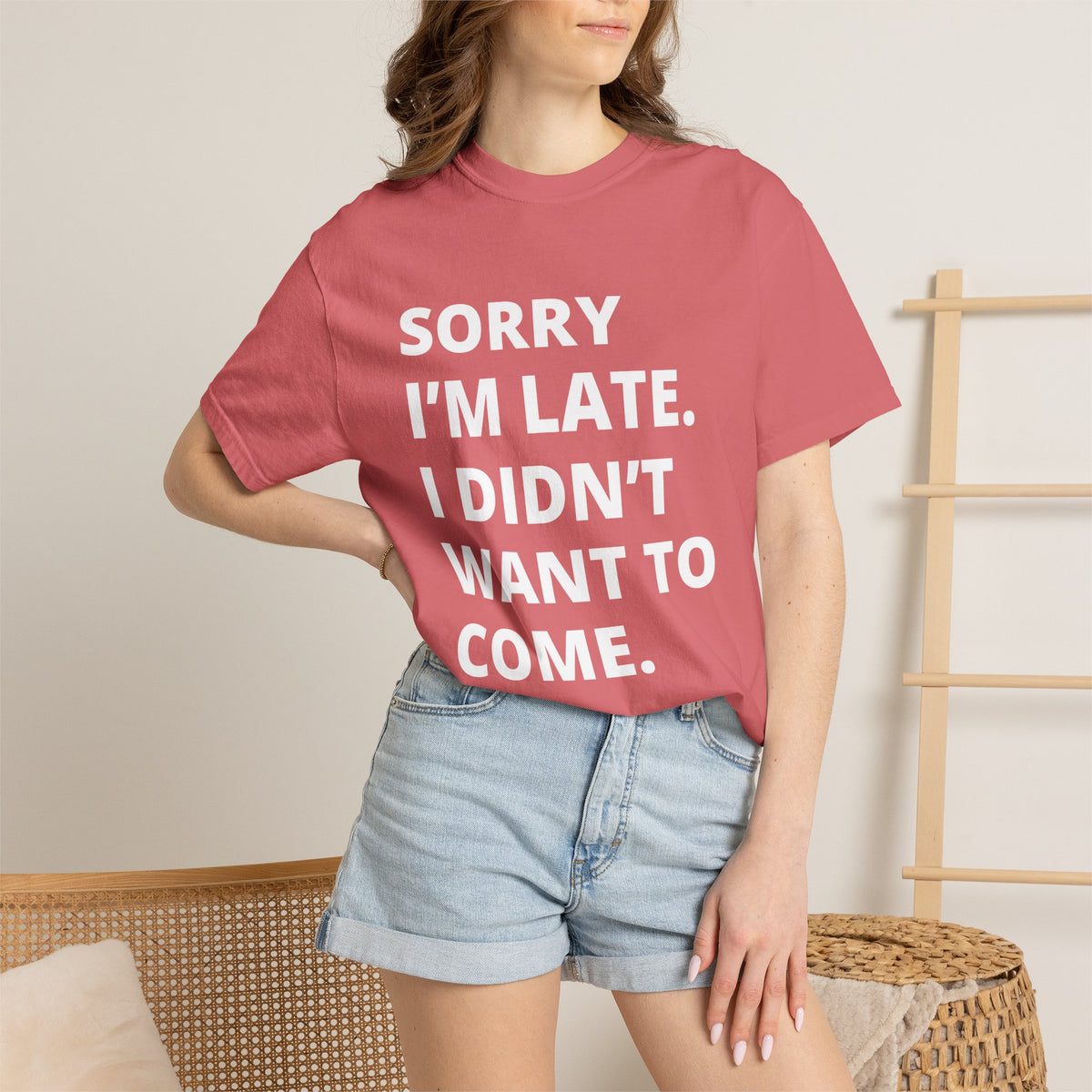 Sorry I'm Late Unisex T-shirt - Nerd Stuff