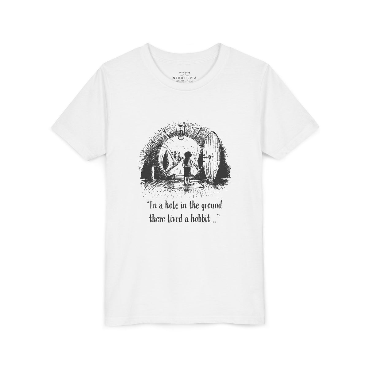In a Hole in the Ground There Lived a Hobbit - Lord of the Rings Kids’ Tee