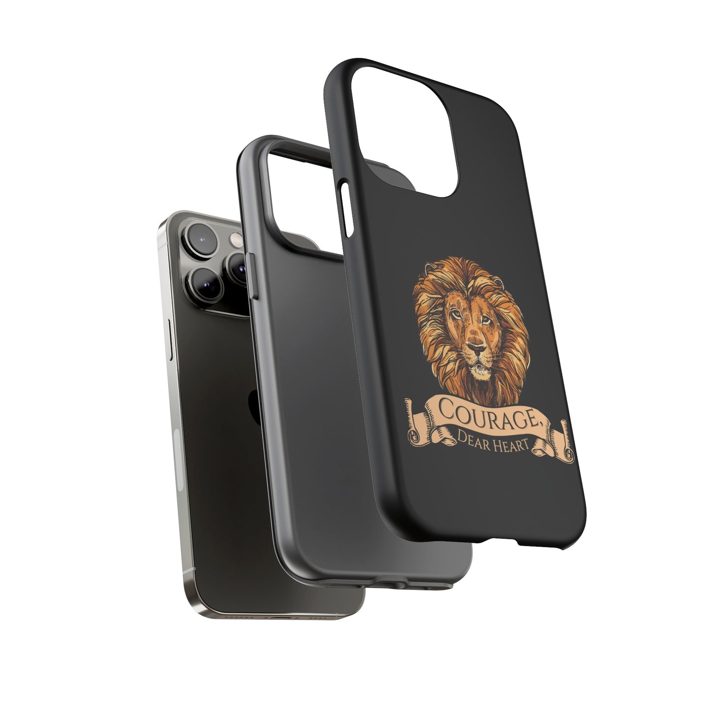 Aslan Courage Dear Heart Phone Case - Book Lovers