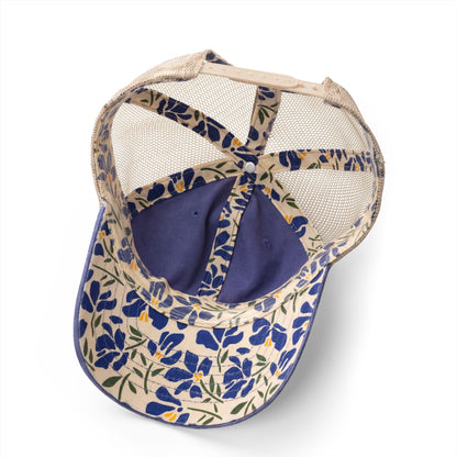 St. Crispian's Women's Washed Mesh-Back Cap - Emma M Lion Hat