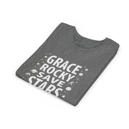Grace Rocky Save Stars - Project Hail Mary Kids' T-Shirt