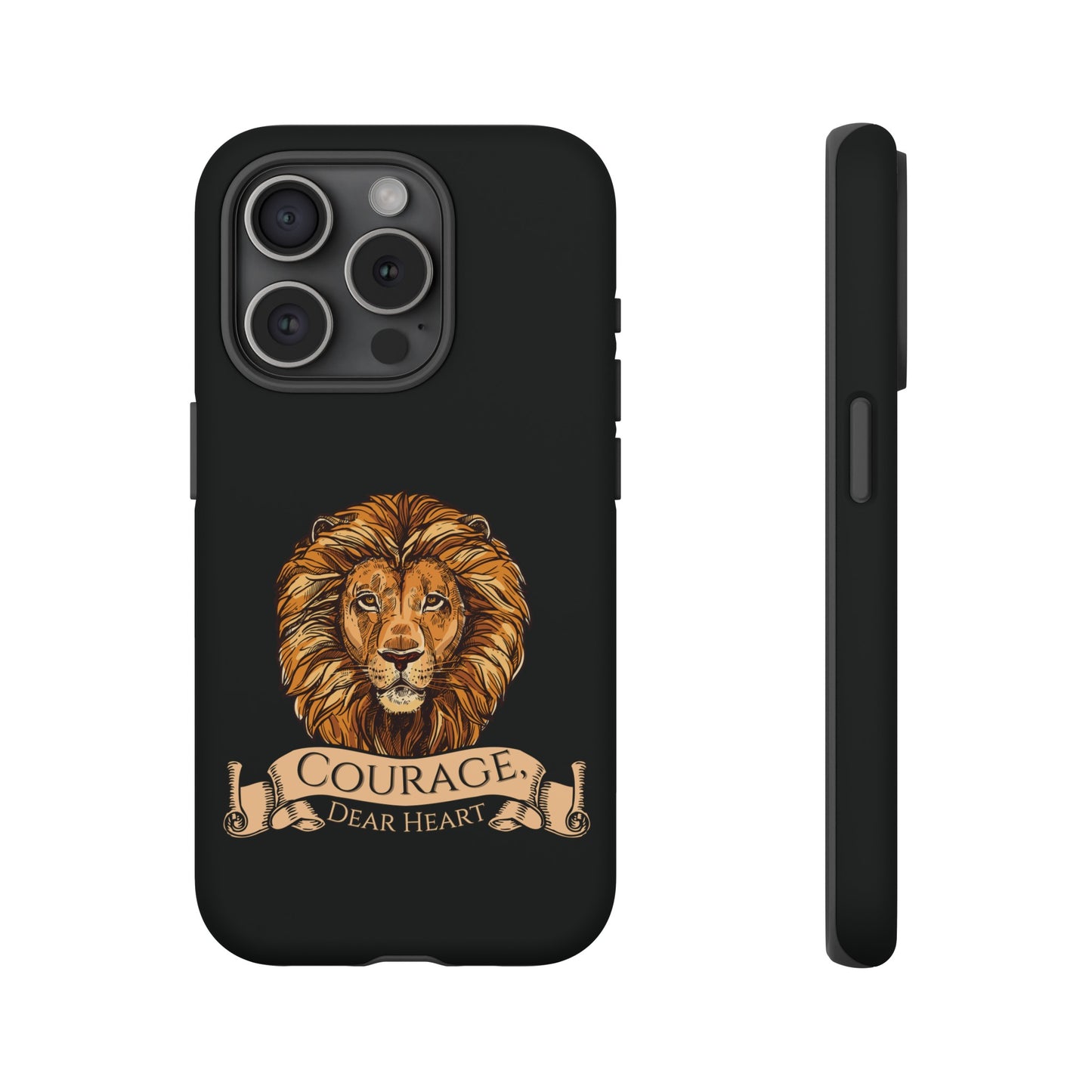 Aslan Courage Dear Heart Phone Case - Book Lovers