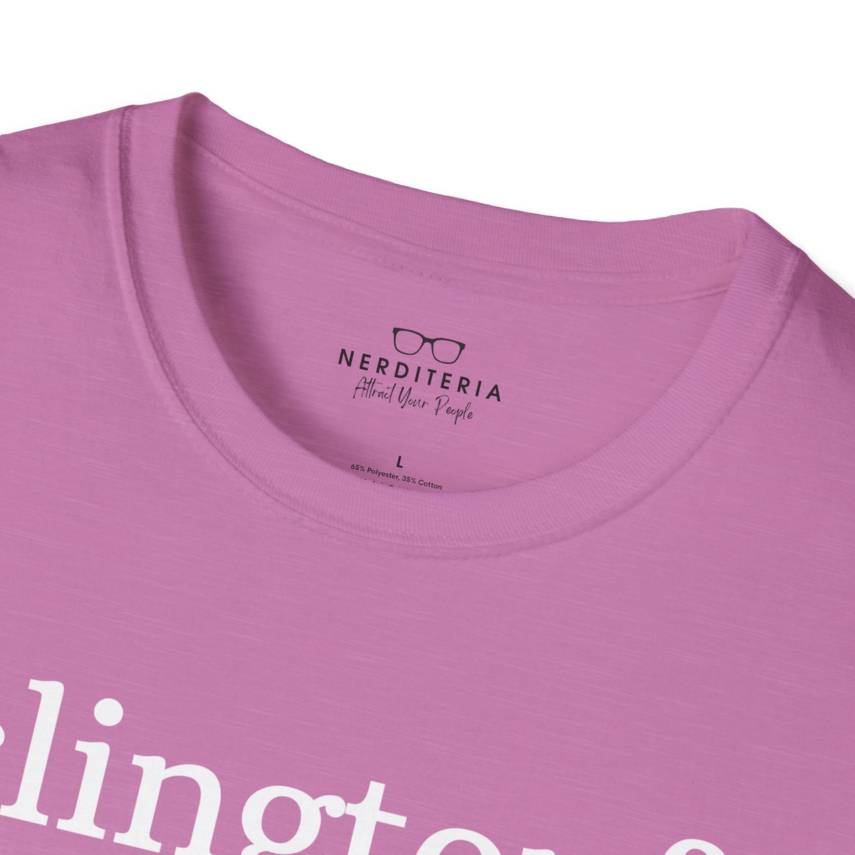 Emma M. Lion Character Names - Book Lovers Softstyle T-Shirt