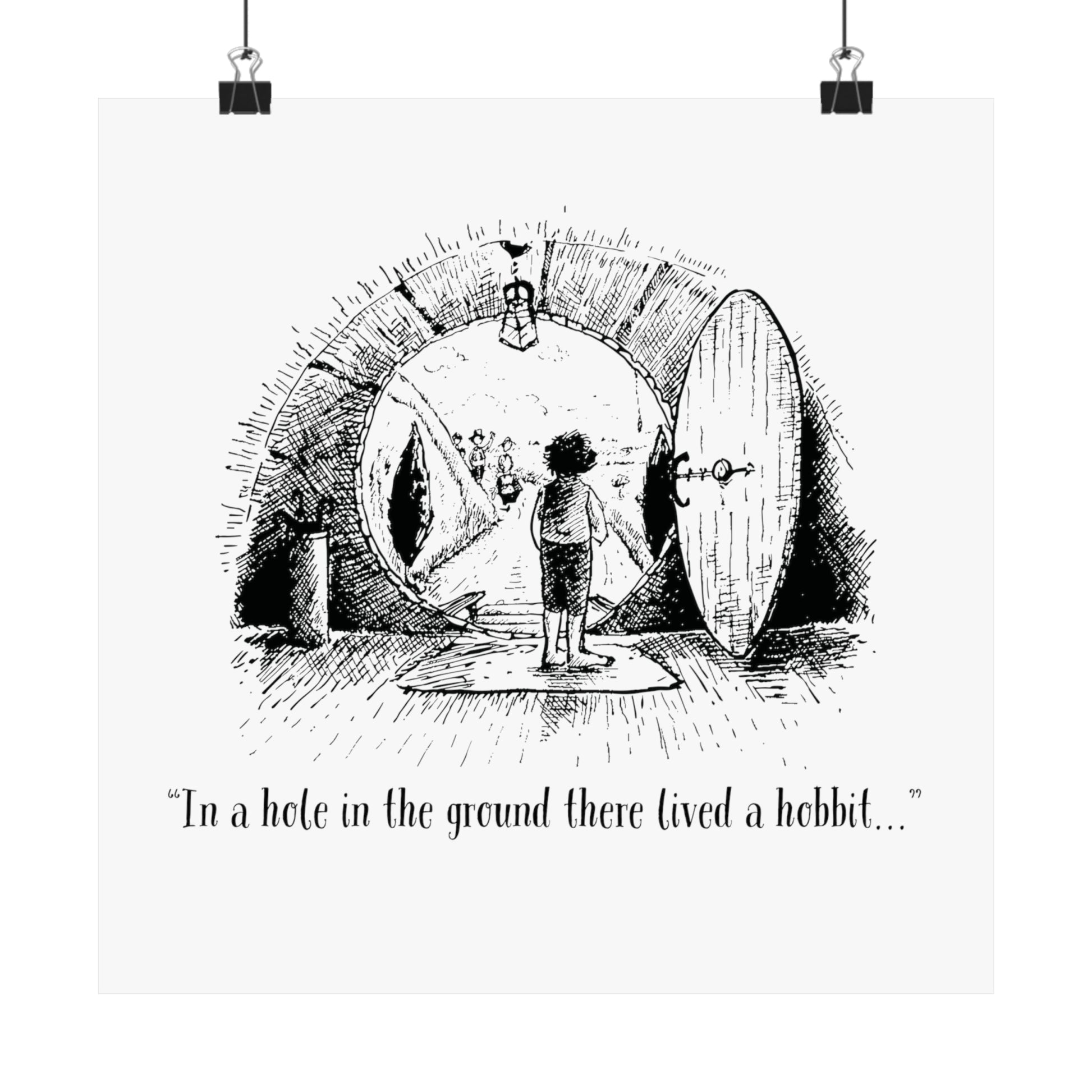 hobbit art print