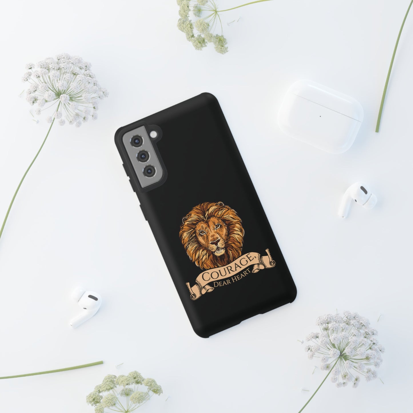 Aslan Courage Dear Heart Phone Case - Book Lovers