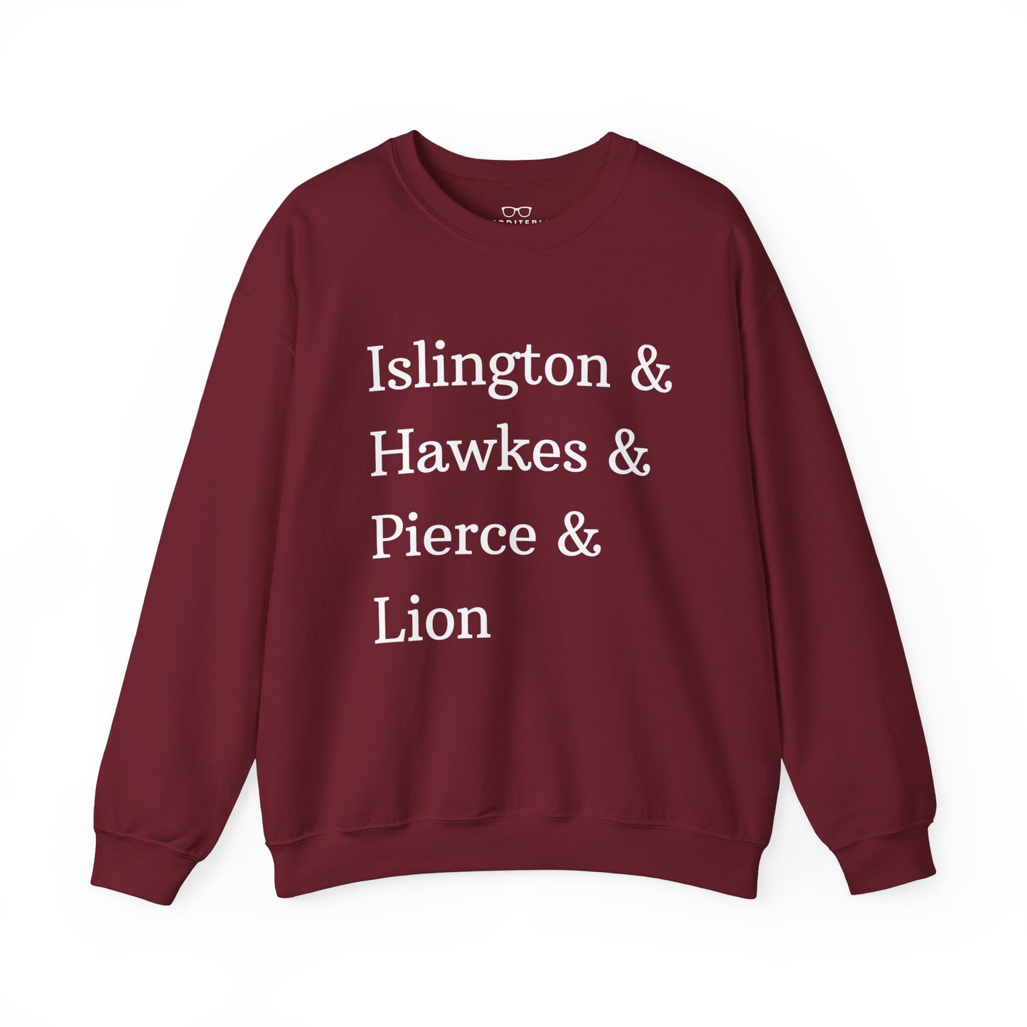 Emma M Lion Character Names Sweatshirt - Book Lovers