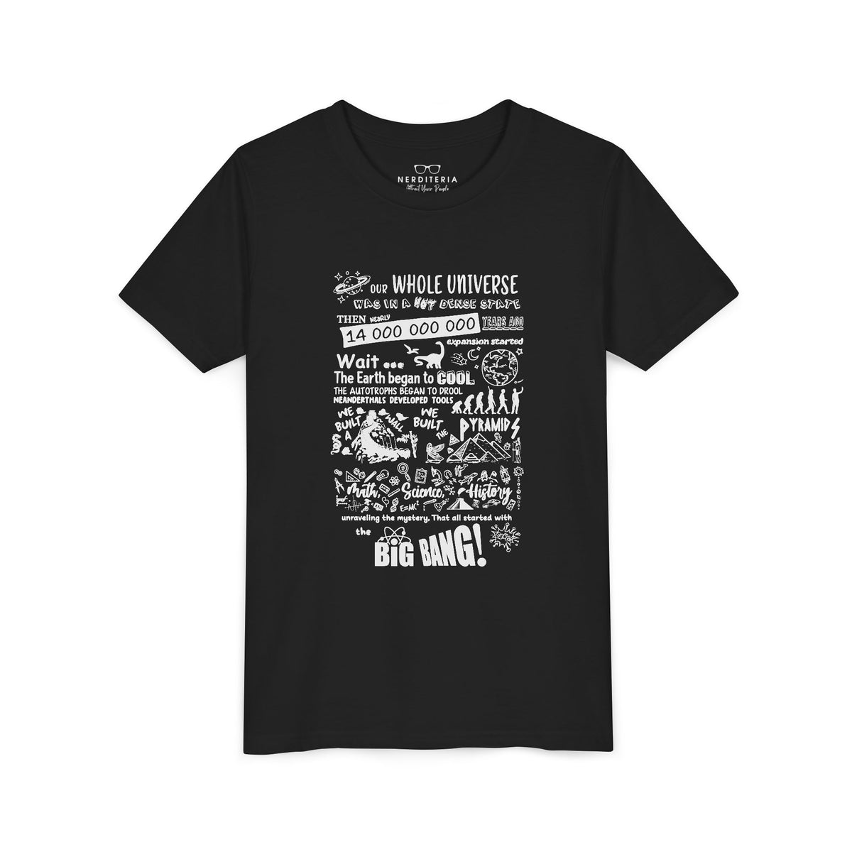 Big Bang Theory Theme Song Kid's T-Shirt