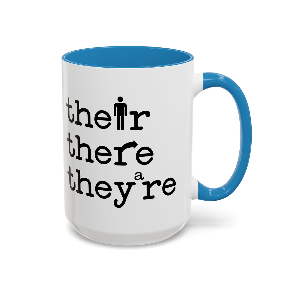 Their, There, They're Coffee Mug