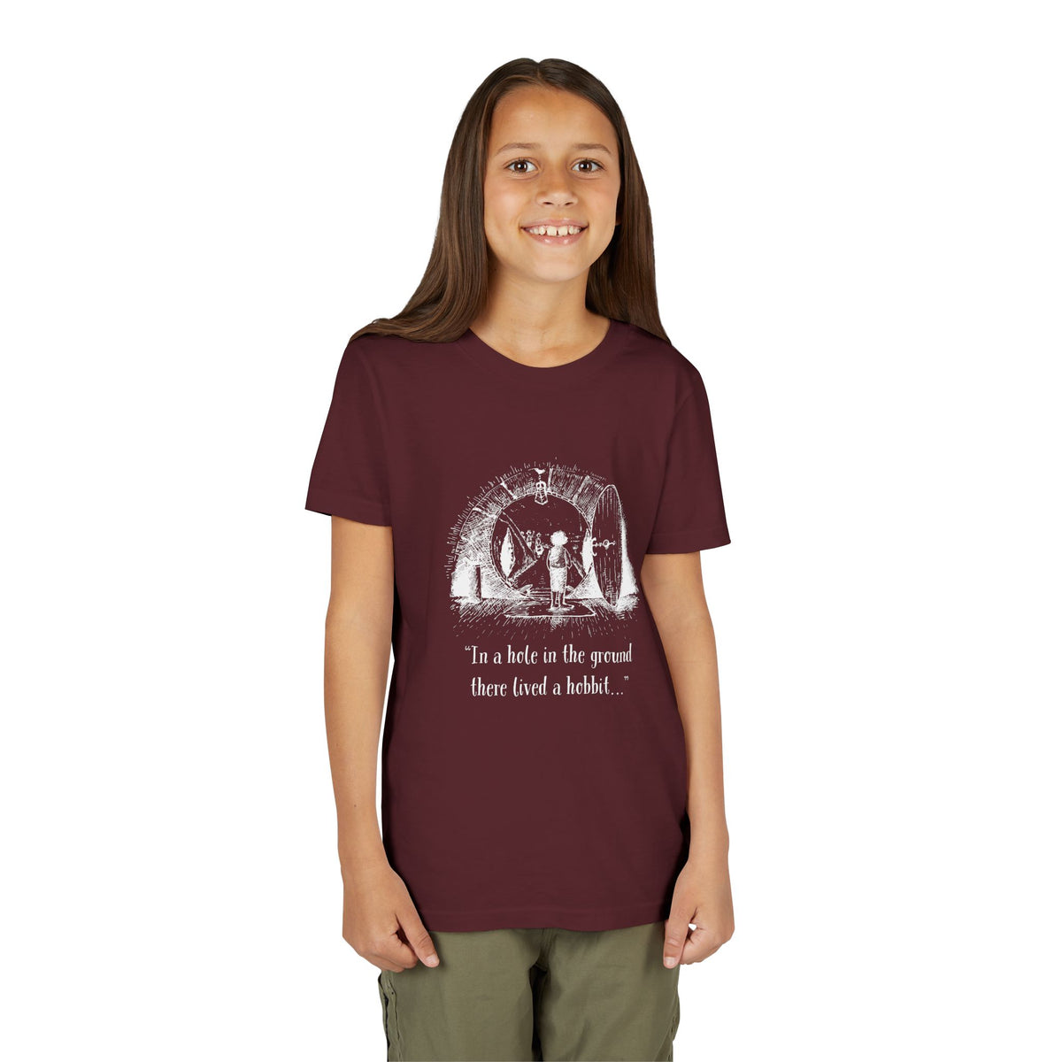 In a Hole in the Ground There Lived a Hobbit - Lord of the Rings Kids’ Tee