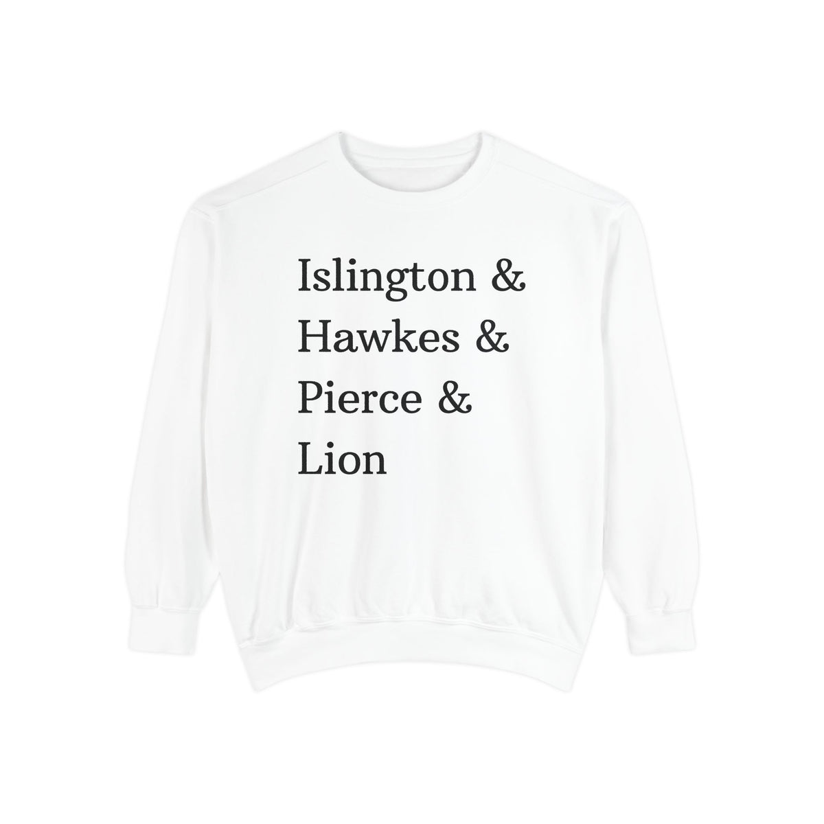 Islington Hawkes Pierce Lion - Emma M Lion Pastel Sweatshirt