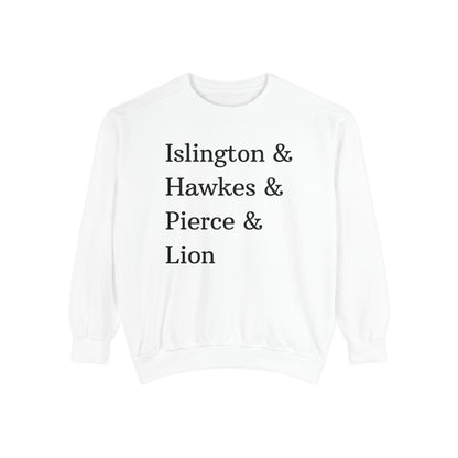 Islington Hawkes Pierce Lion - Emma M Lion Pastel Sweatshirt